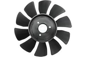 Duheri 53822 7" 10 Blade Transmission Fan Fits Husqvarna Craftsman Tractor Hydro Gear Replaces 584282001 Transaxle Cooling Fan