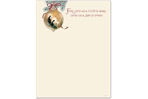 Great Papers! Holy Family Holiday Stationery Letterhead, 8.5" x 11", 80 sheets (2011873)