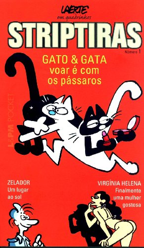 Livro Striptiras 1   Coleção L PM Pocket