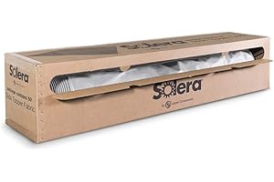 Solera Universal Slide-Topper Replacement Cut-to-Fit Fabric for 5th Wheel RVs, Travel Trailers, Motorhomes, 50' x 48" roll, White - 432252