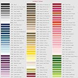 DSL Daily Supply Embroidery Threads 120 Skeins Pack 8m 6-Strand Rainbow view 5