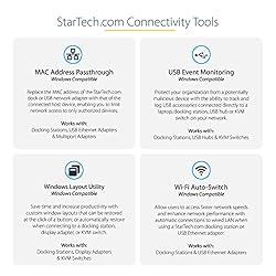 StarTech.com Thunderbolt 3 Dock - Dual 4K 60Hz