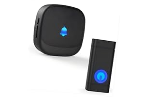 Wireless Doorbell Classroom Doorbell for Teachers Waterproof Doorbell Button 1000Ft Range 130dB Adjustable Volume 58 Chimes f