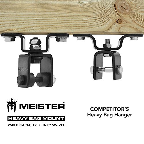 Meister 250lb Heavy Bag Ceiling Hanger Mount w/ 360° Swivel for MMA
