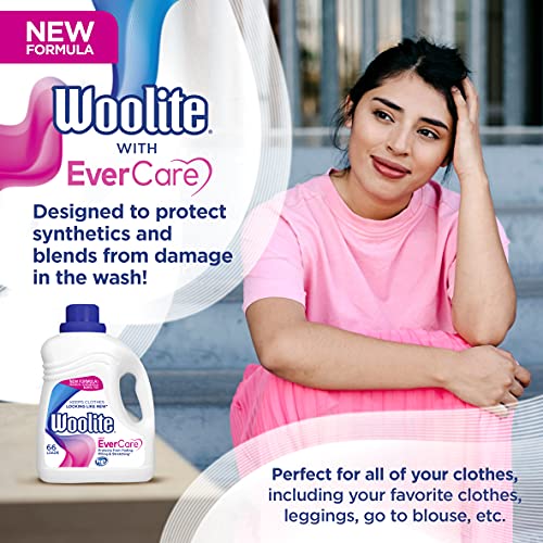 Woolite with EverCare Liquid Laundry Detergent, 33 Loads, 50 Fl Oz