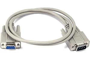 Monoprice 3-Feet DB9 Male to Female Molded Cable (104880)