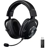 Logitech G PRO Gaming Headset 2nd Generation Comfortable and Durable with PRO-G 50 mm Audio Drivers (Renewed)