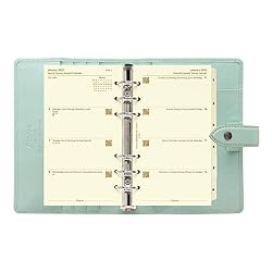 Filofax Malden Organizer, Personal Size, Duck Egg