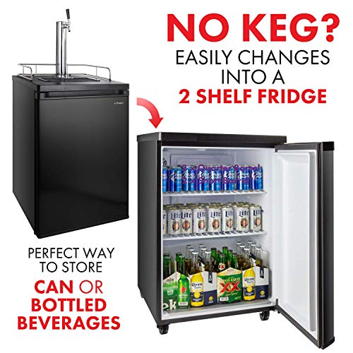 Kegco Kegerator Beer Keg Refrigerator Single Faucet D System