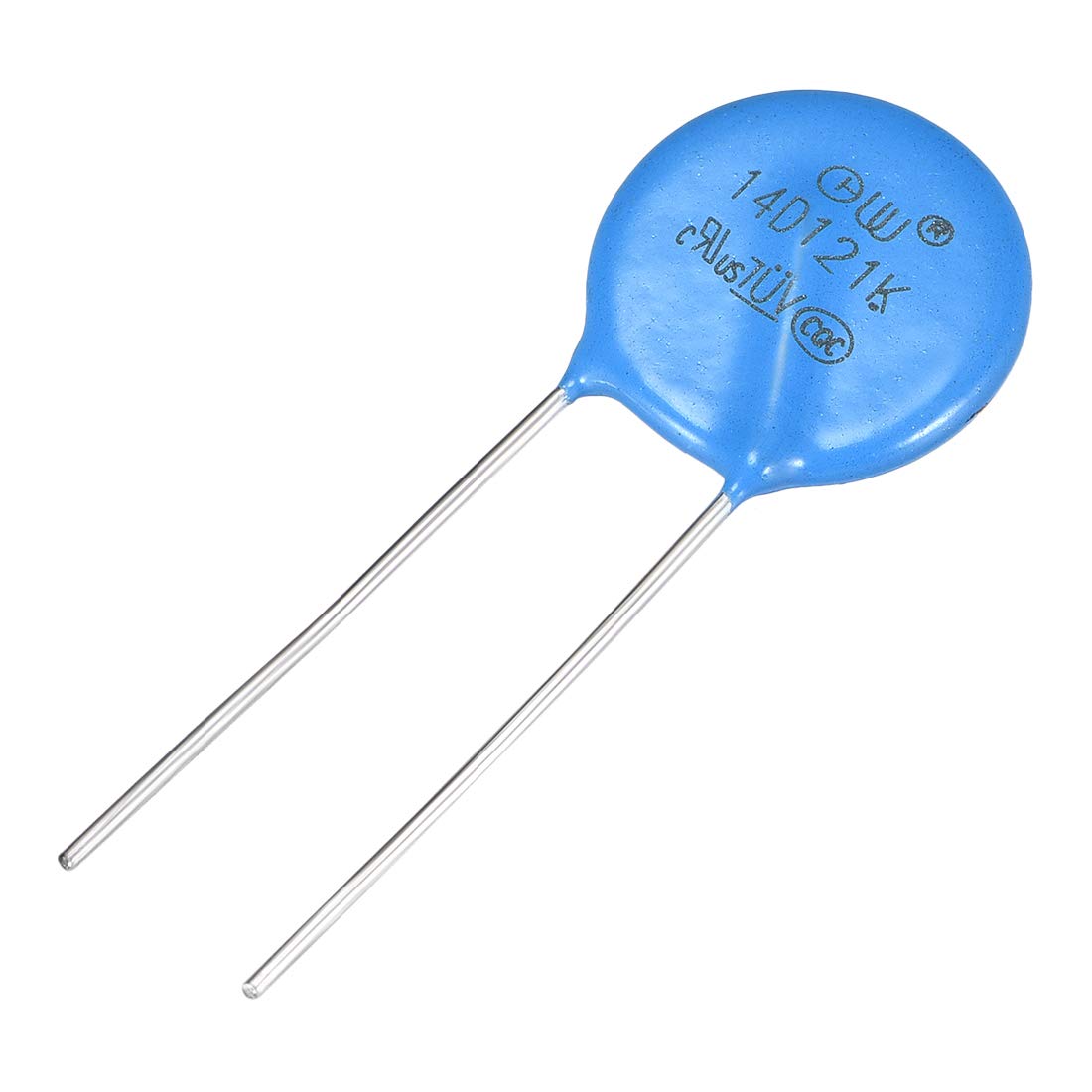 sourcingmap 10Pcs Voltage Dependent Resistors AC 75V 14D121K Radial Lead Disc Varistors