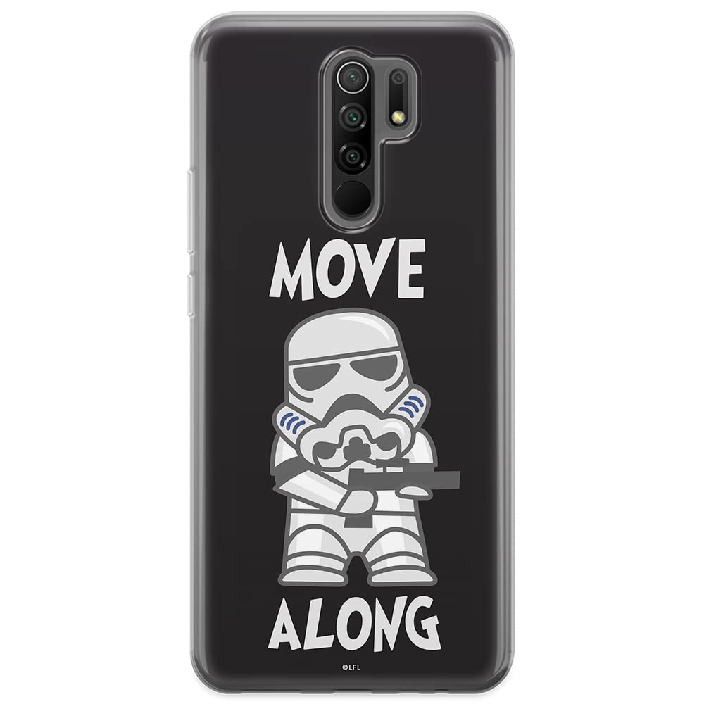 ERT GROUP mobile phone case for Xiaomi REDMI 9 original and officially Licensed Star Wars pattern Stormtrooper 002 optimally adapted to the shape of the mobile phone, case made of TPU