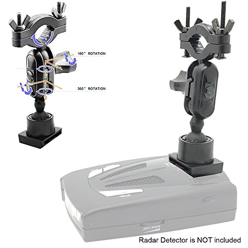 AccessoryBasics Universal Car Rear View Mirror Radar Detector Adhesive