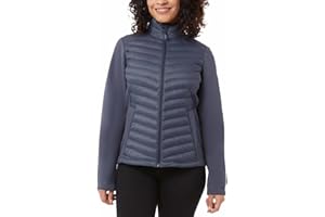 32º DEGREES 32 Degrees Womens Mixed Media Jacket