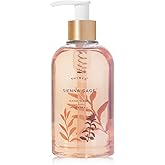 Thymes Moisturizing Hand Wash Soap with Pump - Luxury Hand Soap Gently Cleanses & Moisturizes - Skin Care with Glycerin & Calendula - Comforting, Warm Fragrance (Sienna Sage, 8.25 oz)