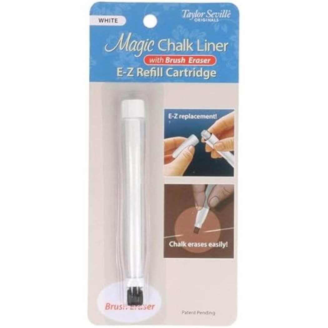 Taylor Seville Originals - Taylor Seville Originals Magic Chalk Liner E-Z Refill Cartridge with Brush Eraser - 1 Piece