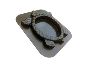 Alasum Reusable Plastic Turtle Stepping Stone Mold for Garden Path Maker, Concrete Pavement Mold for