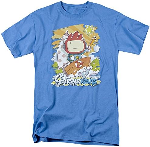 Scribblenauts Puzzle Action Drawing Video Game Scribble On Adult T-Shirt Tee Apparel