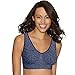 Hanes womens Seamless bras, Navy Heather, XX-Large US
