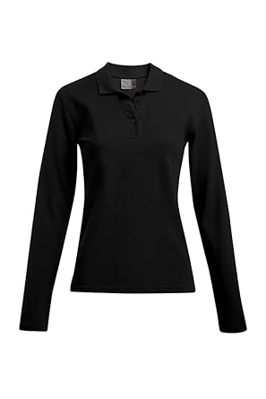 Promodoro Heavy Langarm-Poloshirt Damen