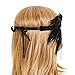 eforpretty Womens 1920s Vintage Black Silver Headpiece Flapper Headband,One Size