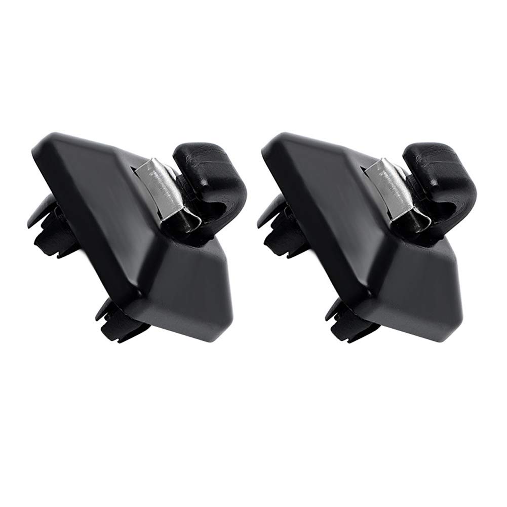 ORETG45 2-Pack Interior Sun Visor Hook Clip Bracket for Au-di A1 A3 S 3 A4 S4 A5 S5 Q3 Q5 TT