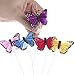 Factory Direct Craft® Group of 12 Assorted Color Natural Feathered Monarch Mini Butterflies with Attached Wire for Easy Displaying and Crafting