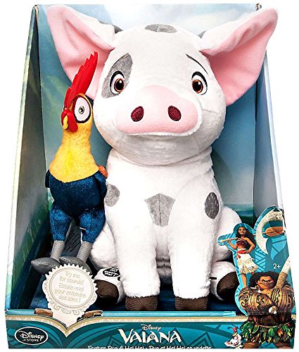 Disney Moana Pua and Hei Hei Talking Plush Set