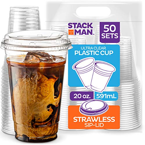 20 Oz Clear Cups
