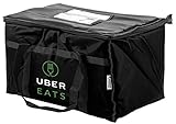 Qraphic Tee Uber Eats delivery Bag, 23X13X15, Insulated, Water Repellent.