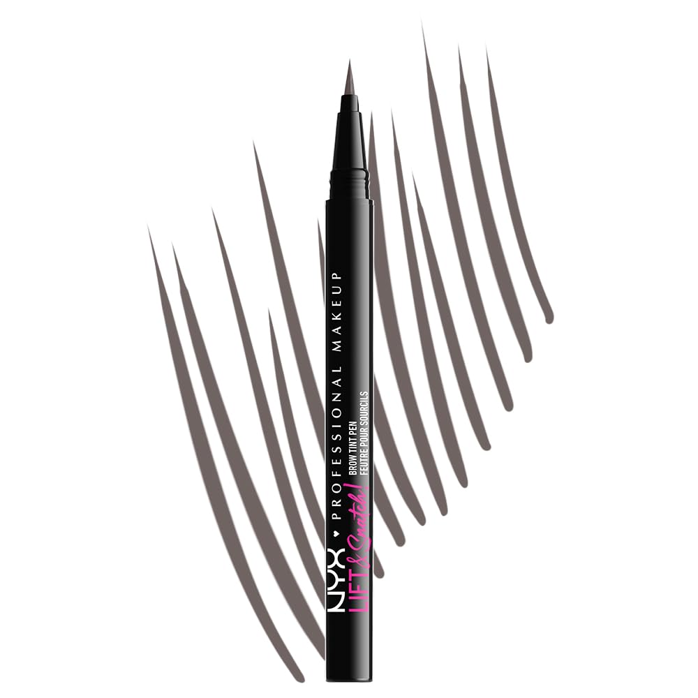 Photo 1 of NYX PROFESSIONAL MAKEUP Lift & Snatch Eyebrow Tint Pen, Gray Black