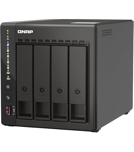 Amazon.com: QNAP 4 Bay DAS (USB Type-C) with 12TB Storage Capacity