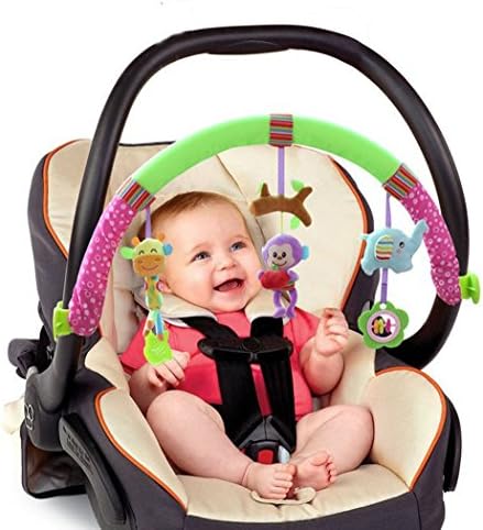 SKK Baby Pram Musical Activity Bar Toy Take Along Arch Gift for Newborn Infant