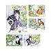 Cozy Cats - Box Set of 20 Assorted Note Cards and Envelopes