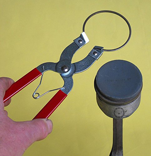 Piston Ring Spreader Plier - Installer and Expander Caliper Ratchet Pliers Tool - Adjustable Installer Pliers - Universal Remover Installation Piston Ring Caliper - - Thumbnail 6