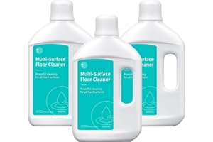 Floor Cleaning Solution, 3-Pack, 1000mL/33.8 fl oz, Compatible with Dreame X50 Ultra/X40 Ultra/L40 Ultra/L10s Ultra/L20 Ultra