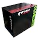 Titan Fitness 3-In-1 Heavy Foam Plyometric Box, 20-in. x 24-in. x 30-in., HIIT Exercises, MMA Training, Cross Training
