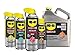 WD-40 Specialist Protective White Lithium Grease Spray with SMART STRAW SPRAYS 2 WAYS, 10 OZ , [1-Pack] (30002)