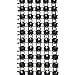 Mandala Crafts Black Bling Wrap Rhinestone Ribbon - 1 in 20 Yds Crystal Rhinestones Mesh Ribbon - Diamond Wrap Rhinestone Strips Roll for Crafts Wedding Party Decoration