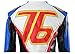 DAZCOS US Size PU Leather Soldier 76 Cosplay Jacket/Gloves (Men Small, Jacket and Golves)