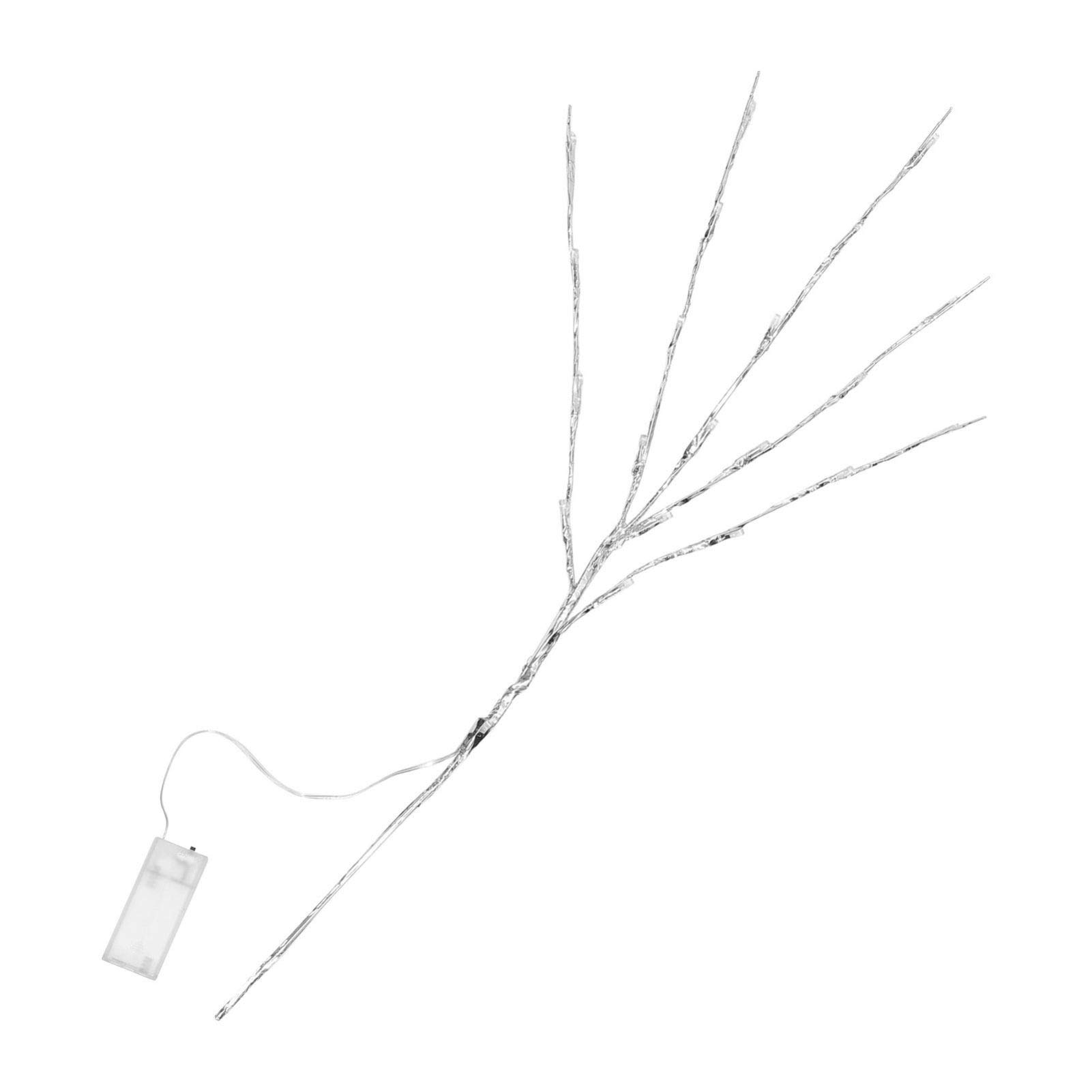 SOLUSTRE 20 Lights Branch Shaped Led Decorative Tree Lights Battery Operated Vase Lamp for Wedding Party Home Indoor Outdoor Atmosphere