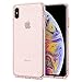 Spigen Liquid Crystal Designed for iPhone Xs MAX Case (2018) - Glitter Rose Quartz