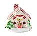 (Set of 8) 3D Gingerbread Mini House Cookie Cutter Sets Plastic Biscuit Baking Molds Bake Chocolate Decoration Kits
