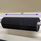 NO Adhesive Backing on This piece of 24" x 36" Black Wide Loop Sheet Perfect for Shadow Boxes, Display Boards, Exhibit Booths - Loop Side only - Sold by the Linear Yard (36" Long)