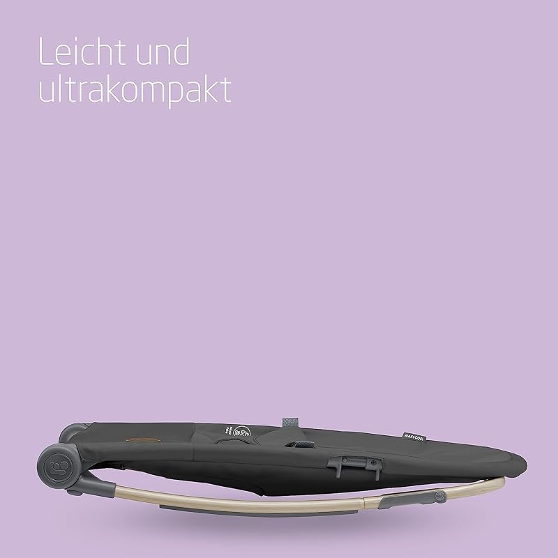 Loa, Leichte Babywippe, 0–12 kg, Beyond Graphite