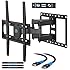 Mounting Dream MD2380 TV Wall Mount Bracket for most 26-55 Inch LED, LCD, OLED and Plasma Flat Screen TV, with Full Motion Swivel Articulating Dual Arms, up to VESA 400x400mm and 99 LBS with Tilting