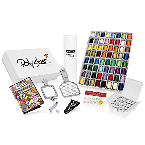 Brother PE800 Embroidery Machine + Grand Slam Package Includes 64