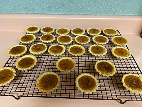 Egg Tart Molds 6Pcs Tart Pan 2.6inch, Mini Carbon Steel Non Stick Tart Pans, Tart Molds For Baking (2.6inch)