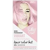 Punky Colour Box Kit Cotton Candy Semi Permanent Hair Color - Vegan, Cruelty-Free Conditioning Hair Dye, Lasts Up to 35 Washes