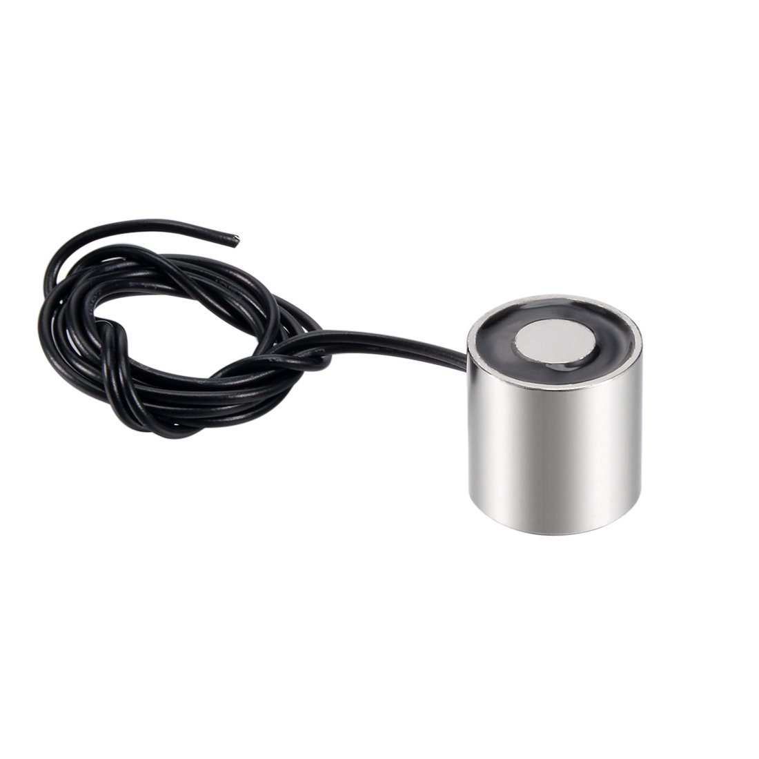 uxcell 80x38mm DC12V 1000N Electric Sucking Disc Solenoid Lift Holding Electromagnet