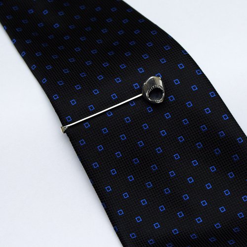 ZAUNICK Shark Tie Clip Sterling Silver